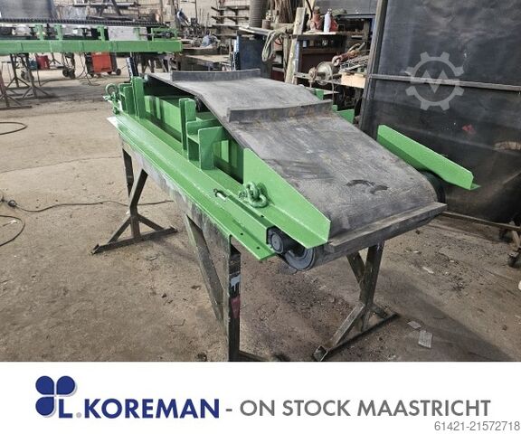 Bande transporteuse magnétique permanente Bakker Magnetics Bakker Magnetics Permanent Magnetic Conveyor Belt