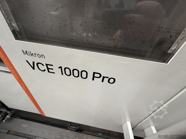 Verticaal bewerkingscentrum Mikron VCE 1000 Pro
