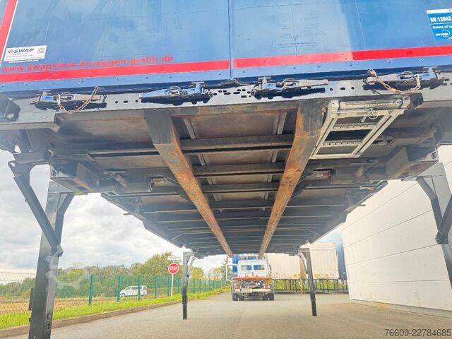 Wissellaadbak oplegger KÖGEL Heck Portaltüren