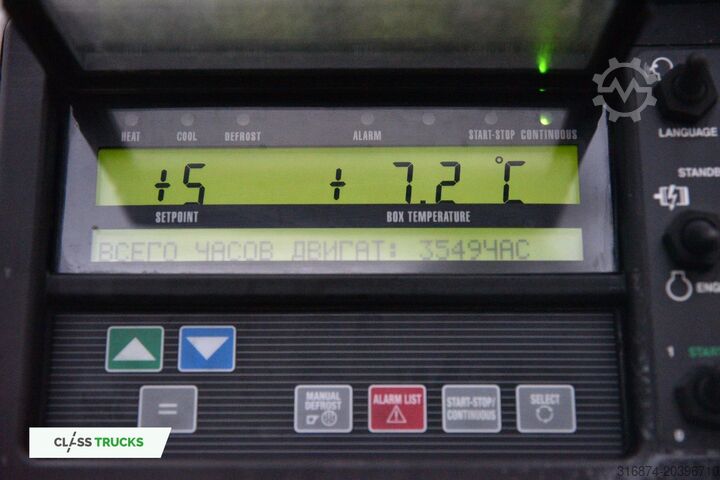 Reefer semi̇treyler SCHMITZ CARGOBULL SKO FP 45 Carrier Vector 1550