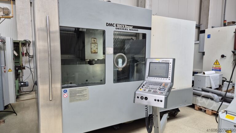 κατακόρυφο κέντρο κατεργασίας Deckel Maho DMC 104 V linear