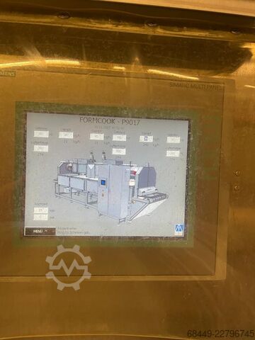 Lineer fırın tipi HSC 1075 E Formcook Lineaire oven, Type HSC 1075 E