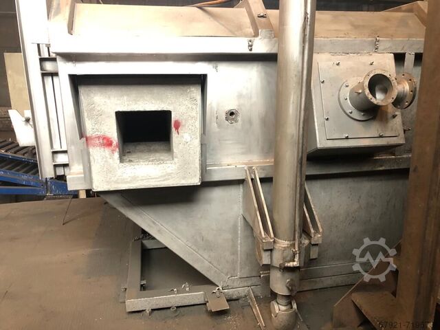 Ausschwenkbarer Gießofen  aluminium, ZnAl