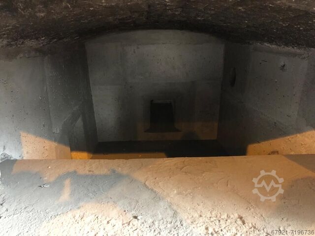 Ausschwenkbarer Gießofen  aluminium, ZnAl
