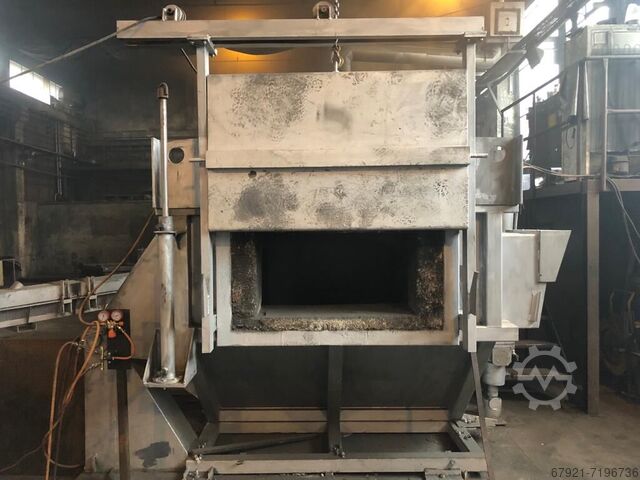 Kifordítható öntőkemence aluminium, ZnAl