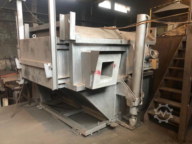 Kifordítható öntőkemence aluminium, ZnAl