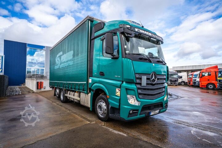 Bâche MERCEDES ACTROS 2545-6x2+VOITH