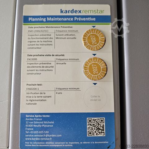 Lagerelevator KArdex SYS120-2011