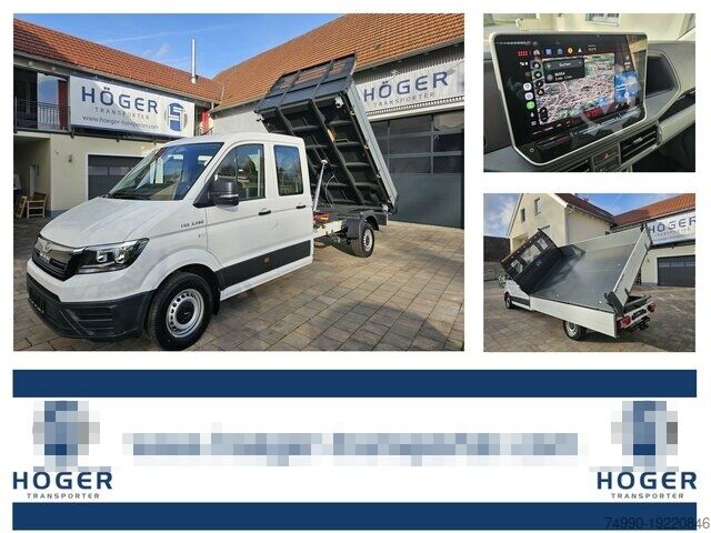 Damperli panelvan MAN TGE 3.140 Doka L4 Dreiseitenkipper Facelift