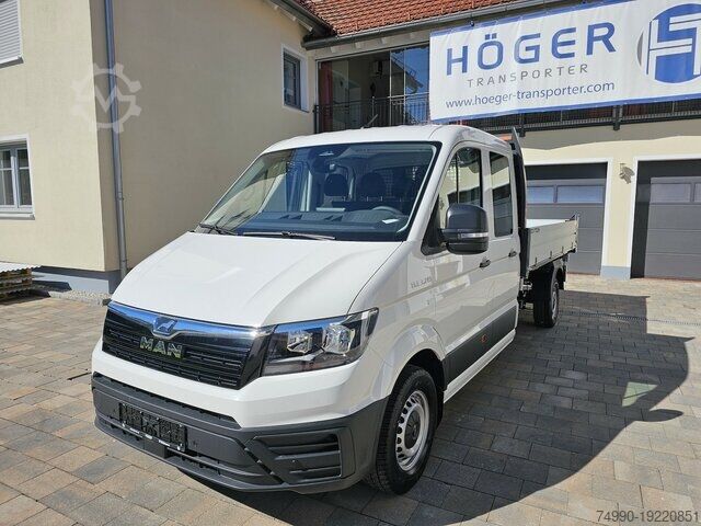 Damperli panelvan MAN TGE 3.140 Doka L4 Dreiseitenkipper Facelift