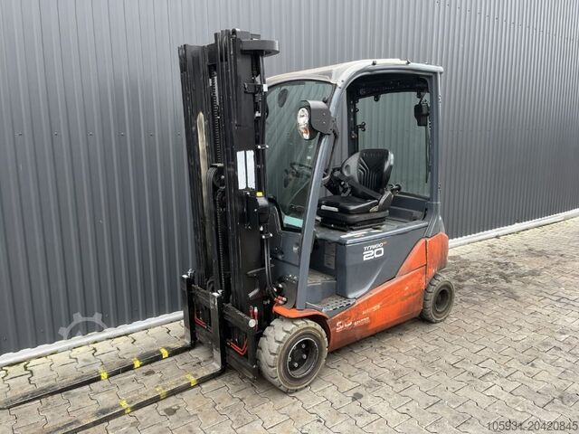 Electric 4-wheel forklift Toyota 8FBM20T