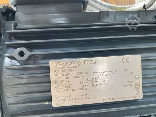 Oanvänd Joshua Greaves 1 000 liter dubbelverkande processkärl GREAVES 1000L DUAL ACTION MIXER