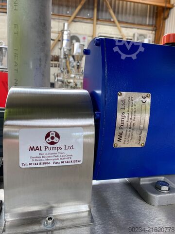 Oanvänd Joshua Greaves 1 000 liter dubbelverkande processkärl GREAVES 1000L DUAL ACTION MIXER