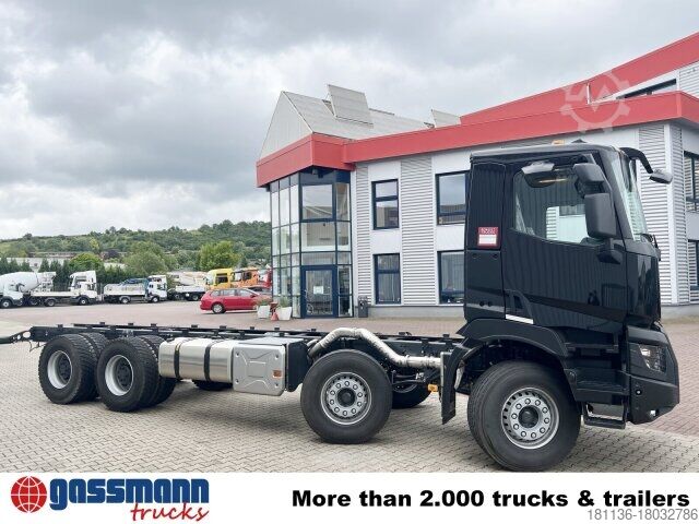 Camion benne à bras amovible Renault C 480 8x4