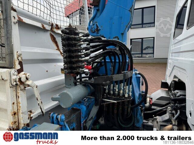 Tipper van Mercedes-Benz Atego 818 K 4x2 mit Kran Atlas AK 50.1-A2