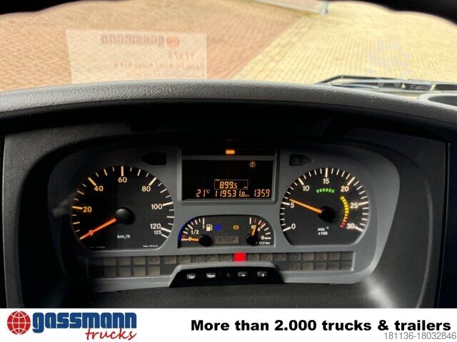 Tipper van Mercedes-Benz Atego 818 K 4x2 mit Kran Atlas AK 50.1-A2