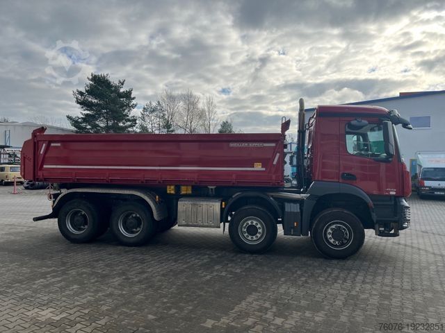 Üç taraflı damperli kamyon MERCEDES-BENZ 4146 K 8x4/4 Meiller Bordmatik 41t Variante