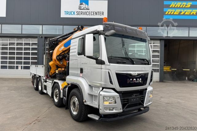 Grua montada em camião MAN TGS 35.480 8x2-4 H Effer 1355 9-6