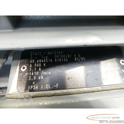 Dietz-motor Dietz DR100LB / 4 Q Motor SN: 4844516518162