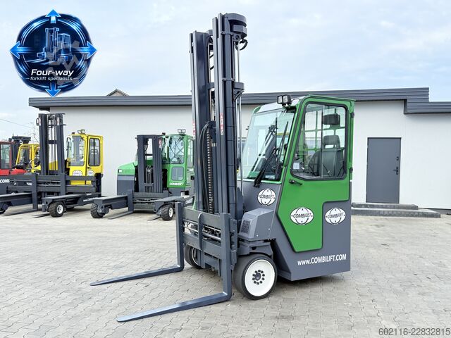 Wózek widłowy czterokierunkowy Combilift CB4000 GAS TRIPLEX 6800 POSITIONER CABIN