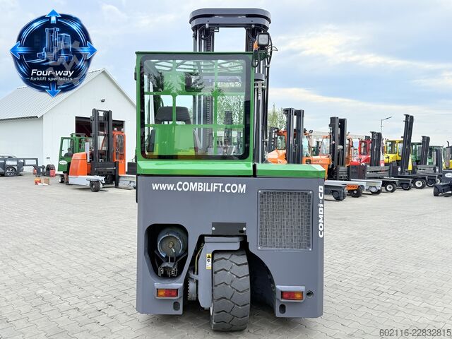 Wózek widłowy czterokierunkowy Combilift CB4000 GAS TRIPLEX 6800 POSITIONER CABIN