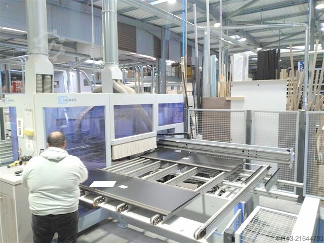 Flexibelt 3-axligt CNC-bearbetningscenter WEEKE (HOMAG Group) BHX 500