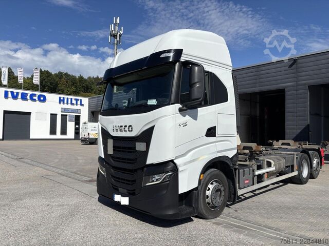 Ladbil med udskifteligt lad IVECO S-Way AS260S49Y/FP CM MW 1120-1320 Intarder AHK