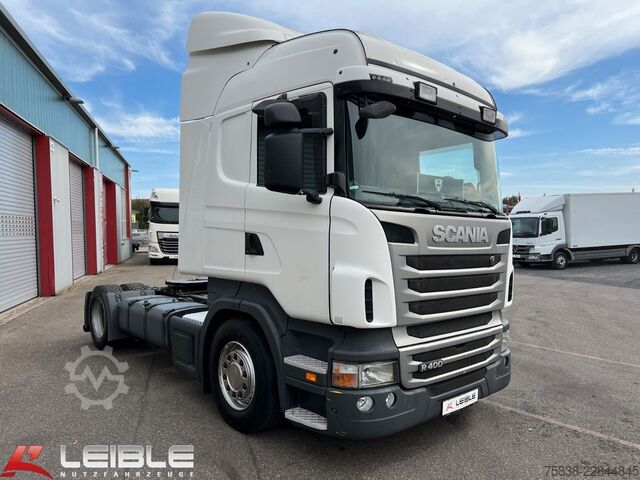 Standard trækkerunit SCANIA R 400 LA4x2MEB*Retarder*80%Reifen*Standklima*