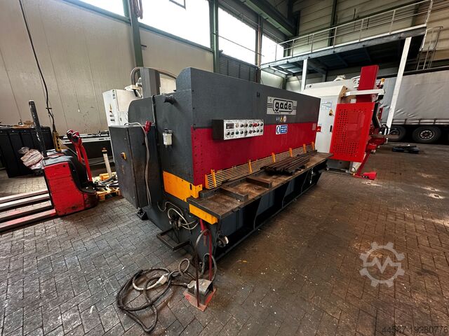 Cisaille guillotine hydraulique Gade CO 30/4