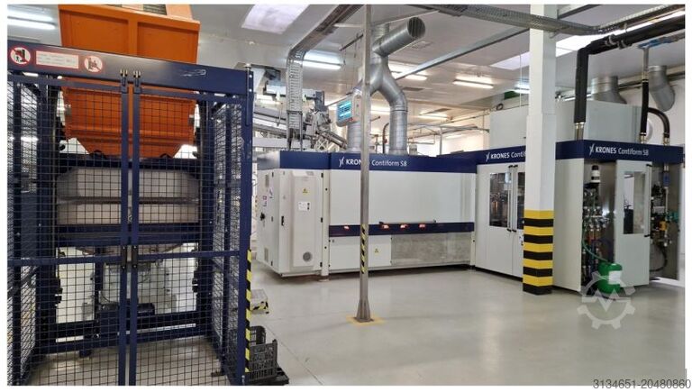Stretch şişirme makinesi Krones Contiform S8