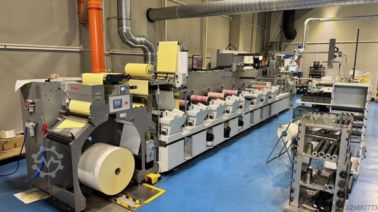 Label, film and flexible packaging print Bobst M5