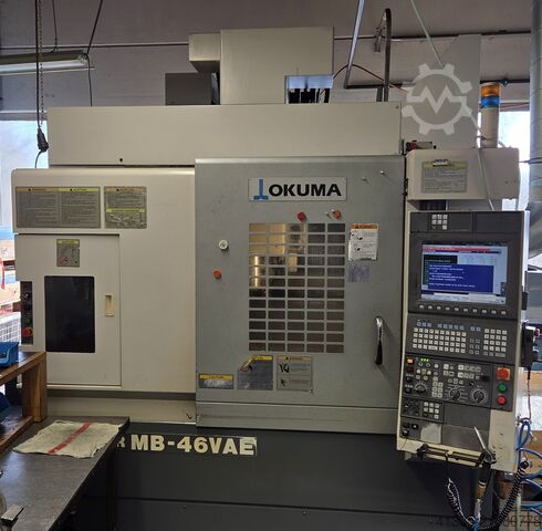 Vertical machining center OKUMA MB-46 VAE A-Achse