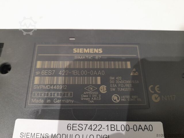 DIGITALE I/O-MODULE SIMATIC S7-400 SIEMENS SIMATIC 6ES7422-1BL00-0AA0
