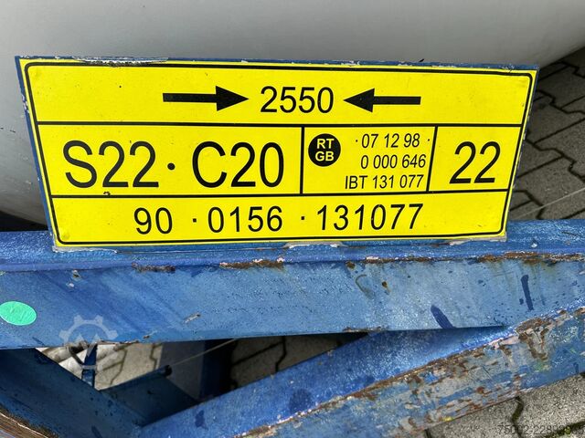Tankcontainer MTK Containers 20FT SWAP BODY / 30.970L / T7 / AMKD / ADR+ CSC...