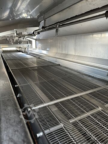 6 meter x 600 mm elektrisch verwarmde friteuse JBT M Fryer