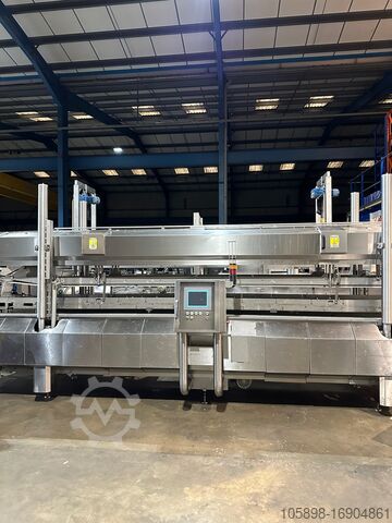 6 meter x 600 mm elektrisch verwarmde friteuse JBT M Fryer