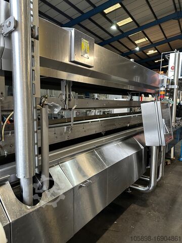 6 meter x 600 mm elektrisch verwarmde friteuse JBT M Fryer