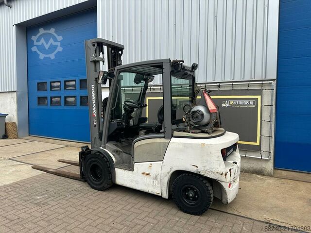 VS-22838 LPG triplex heftruck Jungheinrich TFG 430 JUNGHEINRICH TFG 430 GE180-440DZ
