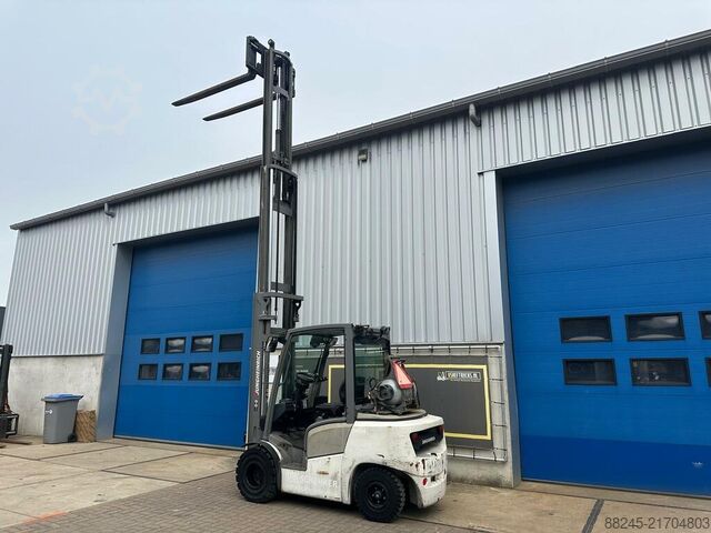 VS-22838 LPG triplex heftruck Jungheinrich TFG 430 JUNGHEINRICH TFG 430 GE180-440DZ