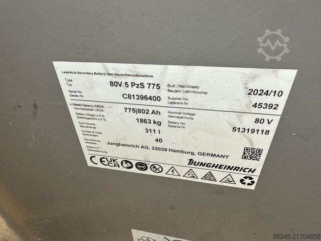 VS-22828 Elektrische triplex heftruck Jungheinrich EFG S30s accu2024 JUNGHEINRICH EFG S30s-500DZ-ss