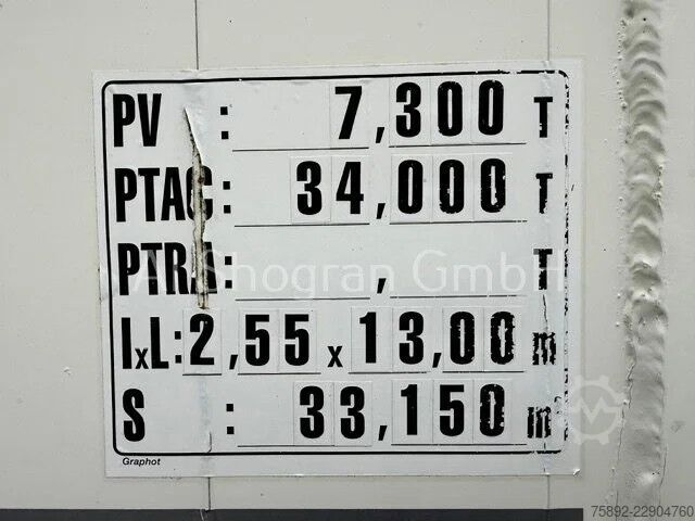 Kipper Samro ST39MH / Voll Alu / 65m³