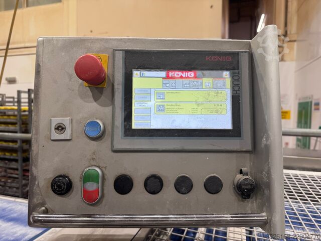 Linie pentru gogoși/hamburgeri/pâinițe König Combiline KCL6 avec station de donut