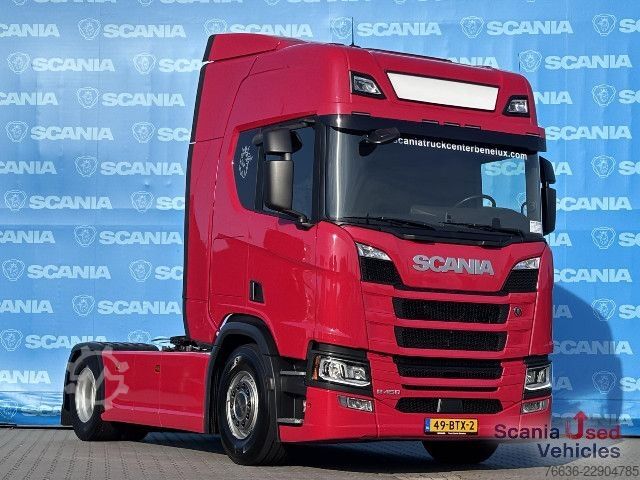 Standardowy ciągnik siodłowy Scania R 450 A4x2NA PTO PARK AIRCO RETARDER LED
