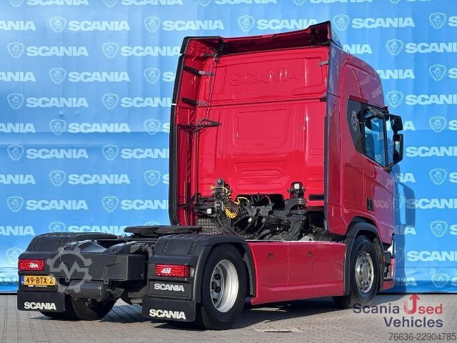 Standardowy ciągnik siodłowy Scania R 450 A4x2NA PTO PARK AIRCO RETARDER LED