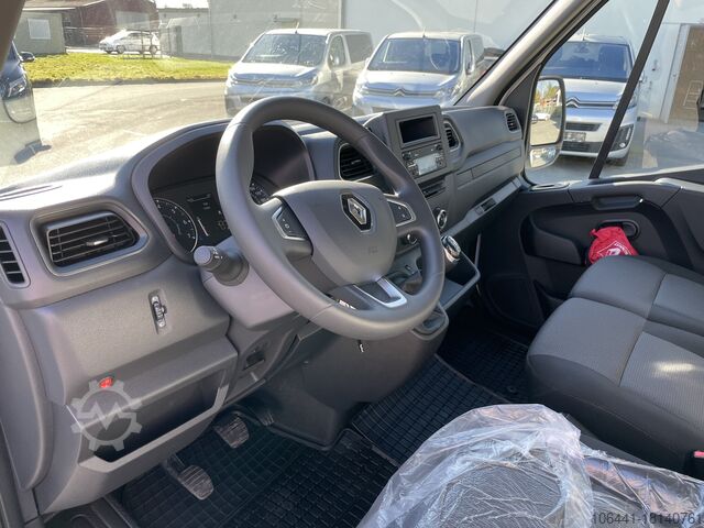 Transporter met dieplader & dekzeil RENAULT Master Pritsche Plane Schiebeplane