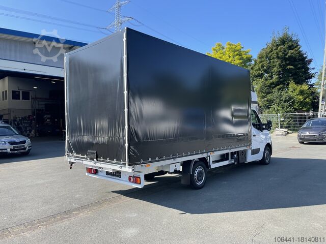 Transporter met dieplader & dekzeil RENAULT Master RED/Pritsche Plane/höhe Verstellbar