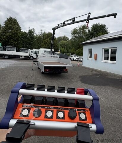 Truck-mounted crane van Fuso 3S15 Alu Pritsche 2.80m Ladekran Funk! sofort verfügbar!