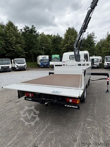 Truck-mounted crane van Fuso 3S15 Alu Pritsche 2.80m Ladekran Funk! sofort verfügbar!
