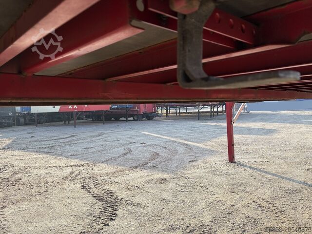 Swap body with box body Krone 7,45m Wechselkoffer mit Türen