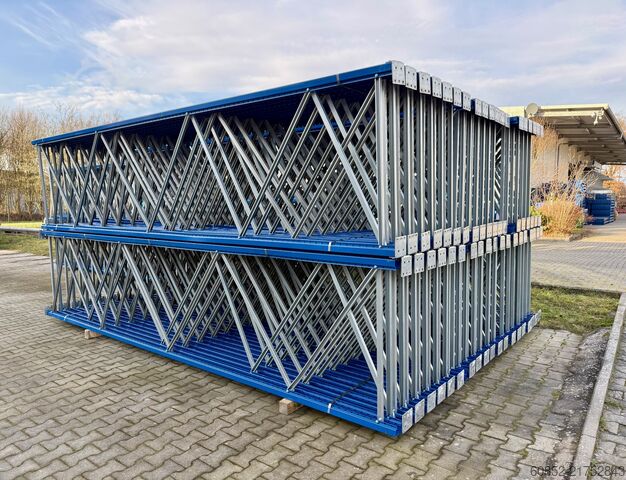 Estanterías para palets de alta resistencia 14 lfm Jungheinrich MPB Palettenregale H: 500cm, Fachlast: 2100 kg